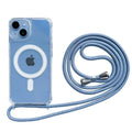 Crossbody Lanyard Clear Magnetic Case — Swuffy