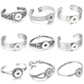 Snap Button Bracelet Snaps Bangle — Swuffy