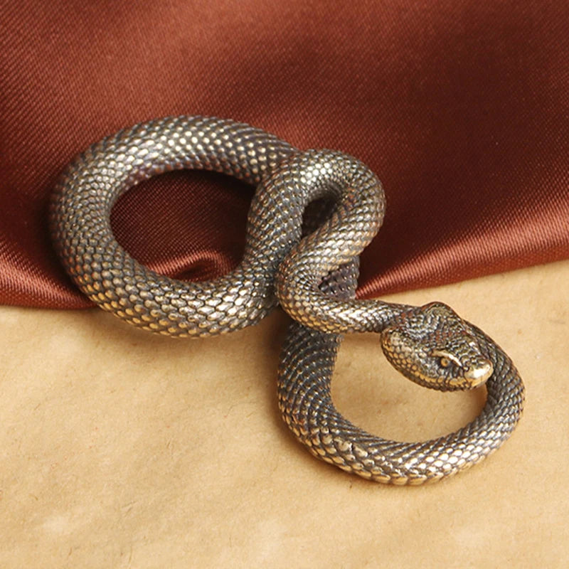 Retro Copper Snake Boa Ornament — Swuffy