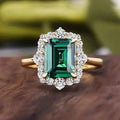 Vintage Emerald Gold Ring Palace — Swuffy