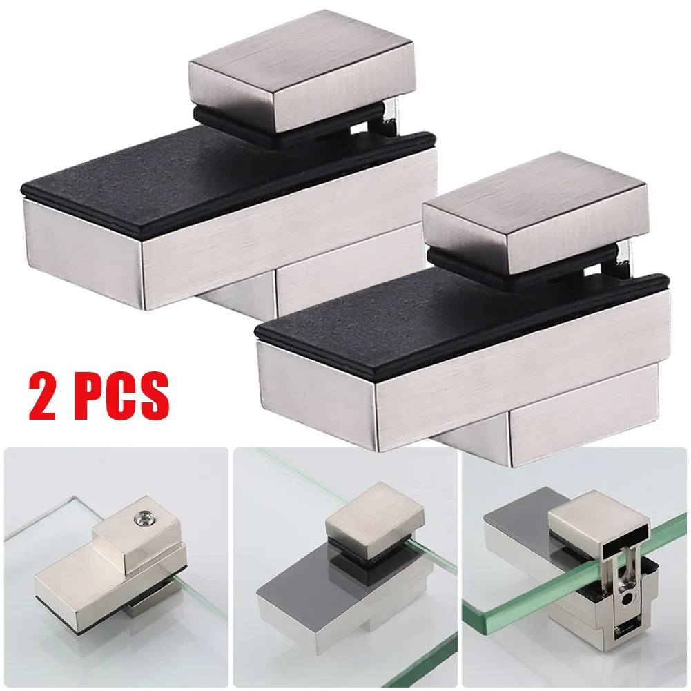 Glass Shelf Brackets Zinc Alloy — Swuffy