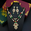 Sunspicems Gold Fatima Hand Necklace — Swuffy
