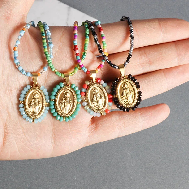 Catholic Virgin Mary Stainless Steel — Swuffy