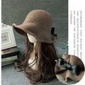 Vintage Wool Bucket Hats Bows — Swuffy