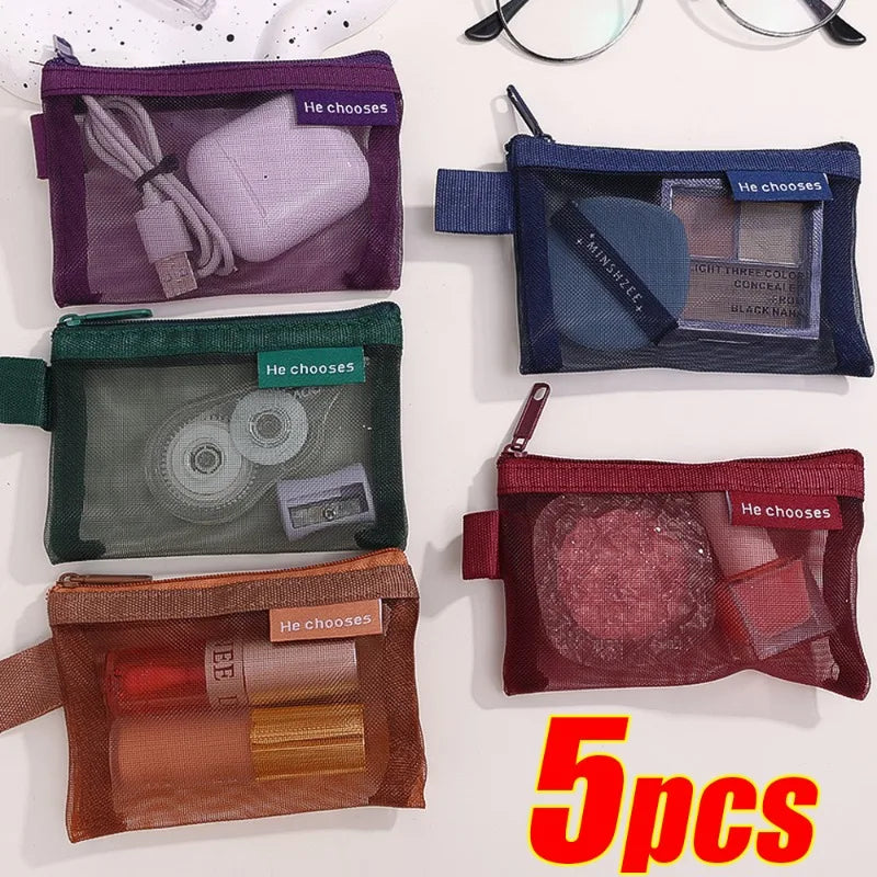 Square Mesh Storage Bag Money — Swuffy