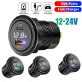 USB Car Charger Socket Voltmeter — Swuffy