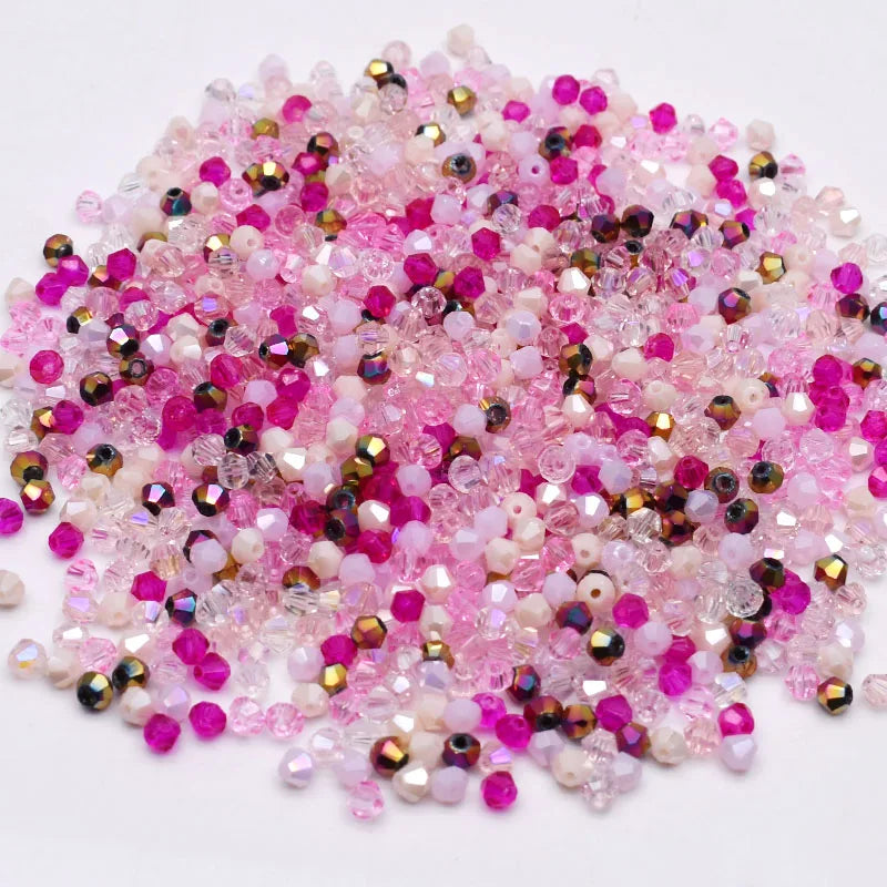 Bag Bicone Crystal Glass Beads — Swuffy