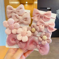 Big Bow Flower Elastic Hairbands — Swuffy