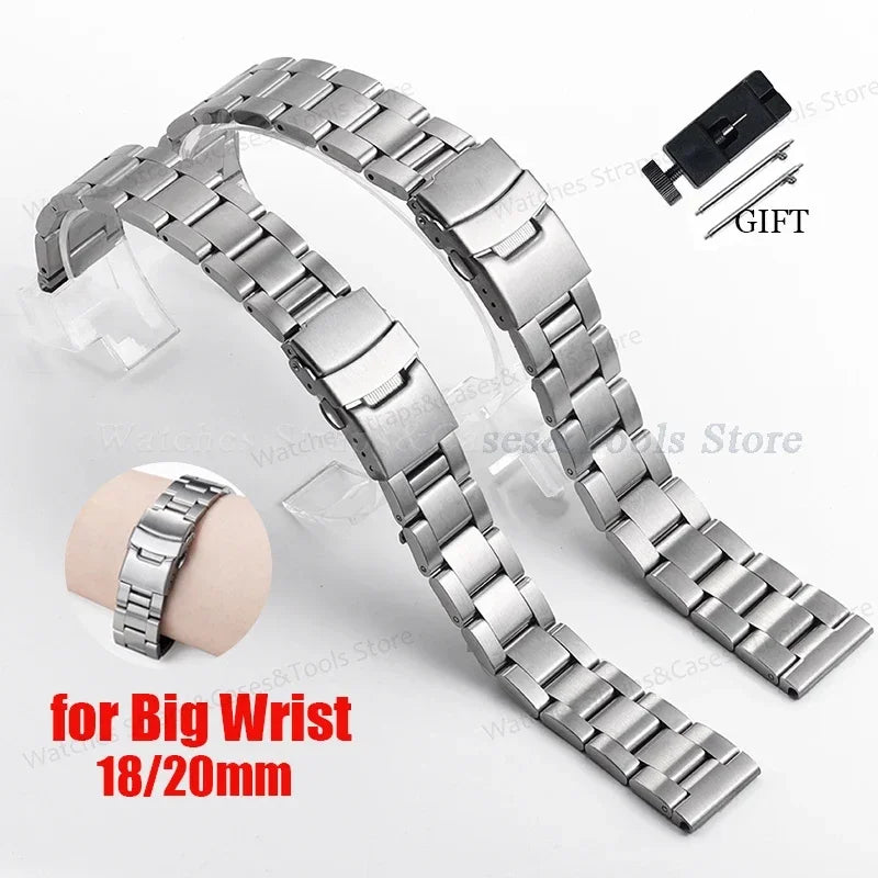 Straight End Watchband Seiko Strap — Swuffy