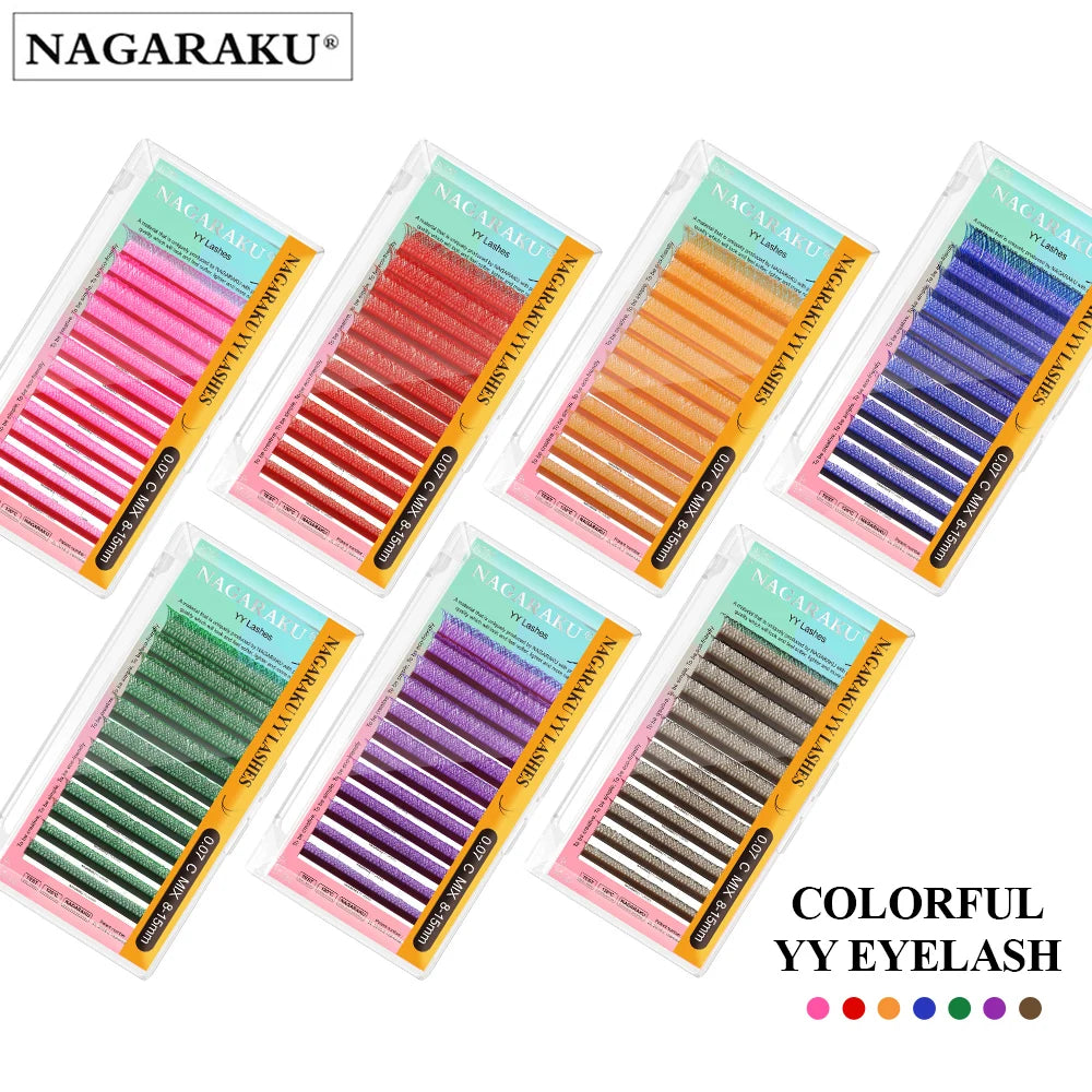 Nagaraku Yy Shape Eyelashes Extensions — Swuffy