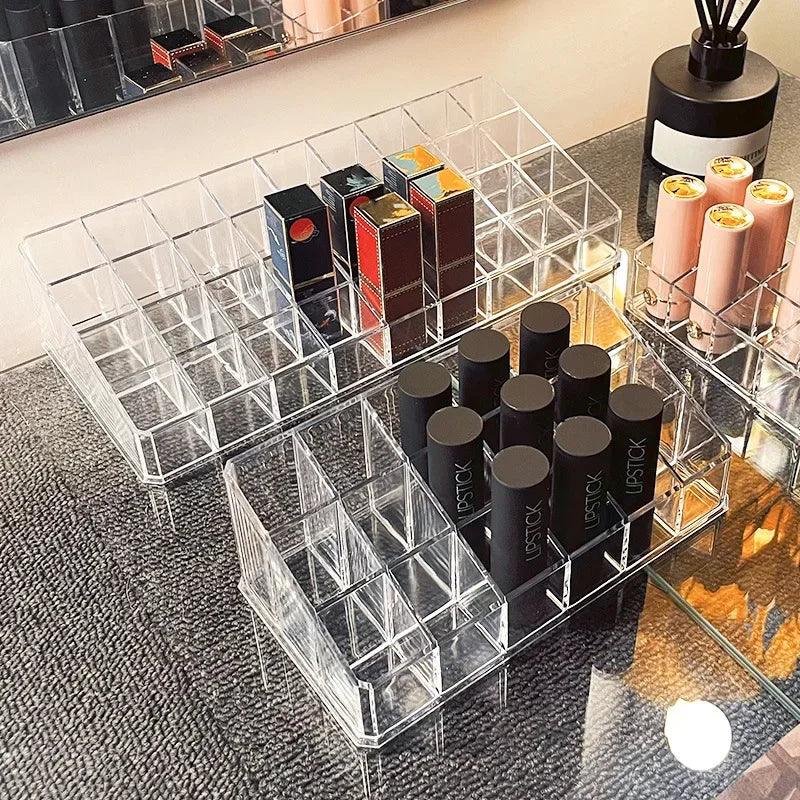 Makeup Organizer Clear Lipstick Storage — Swuffy