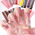 Semi Cured UV Nail Sticker — Swuffy