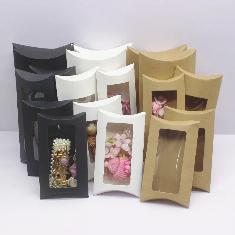 Gift Packaging Windows White Kraft — Swuffy