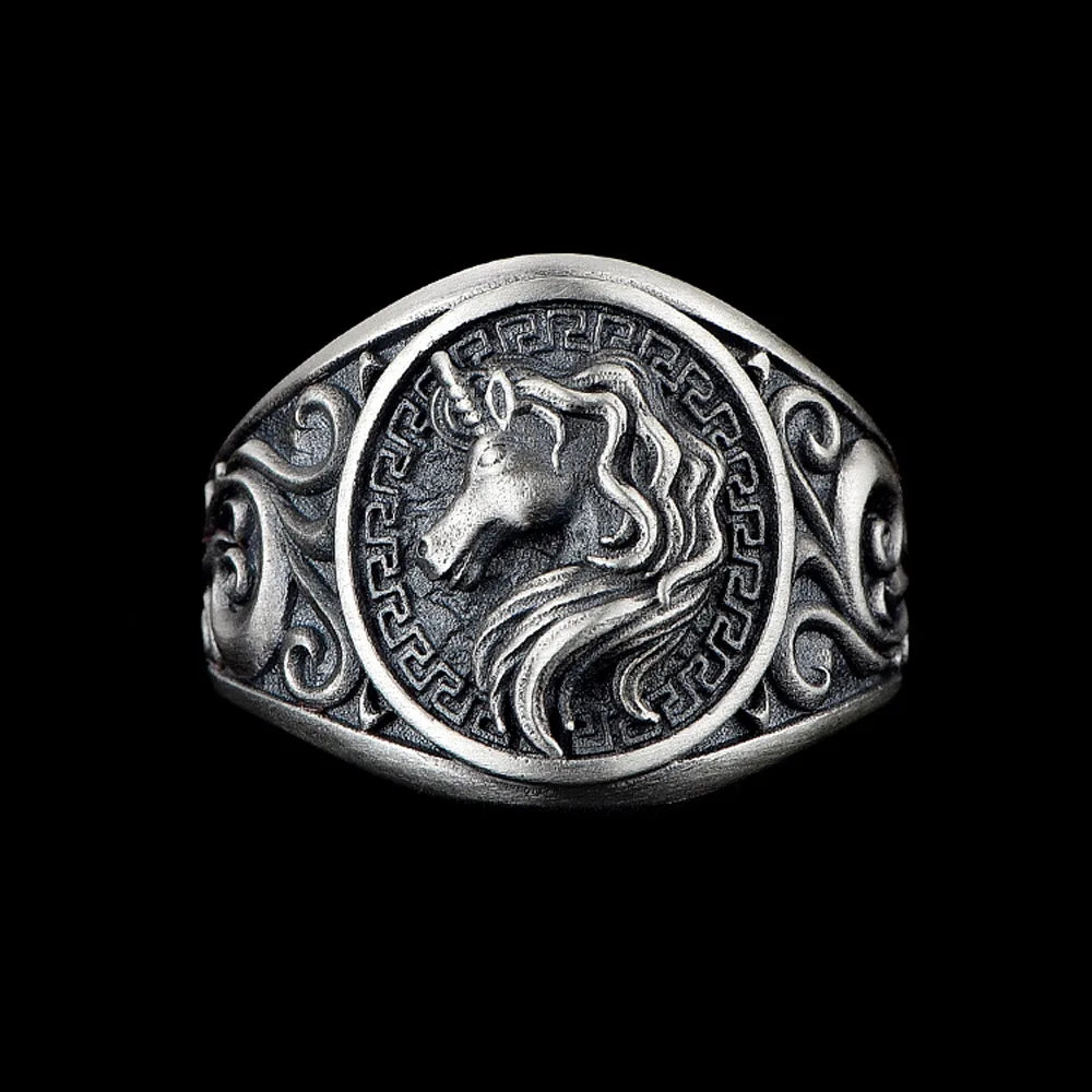 Retro Unicorn Ring Punk Retro — Swuffy