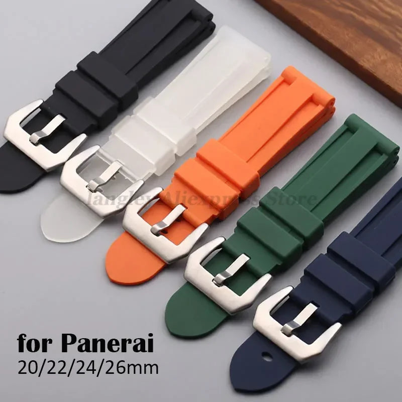 Rubber Watch Band Panerai Strap — Swuffy