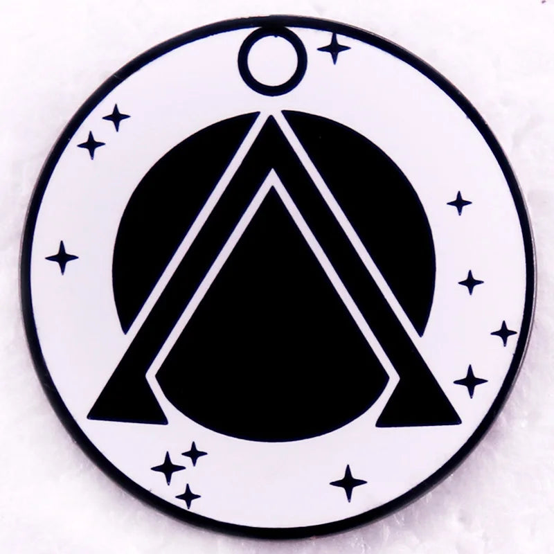 Stargate Tau Ri Logo Enamel — Swuffy