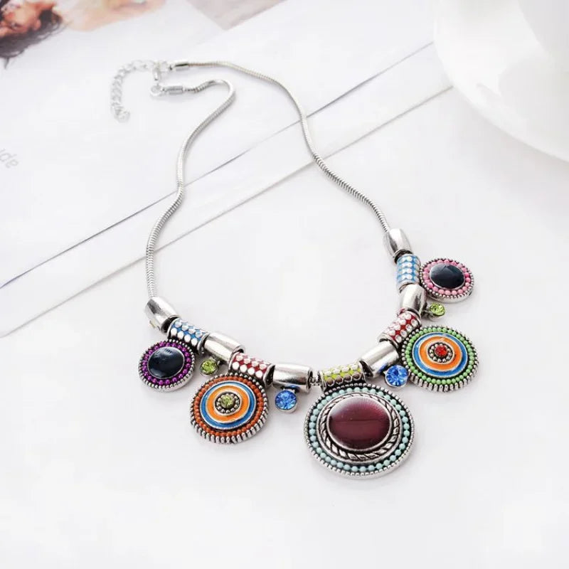 Vintage Charm Bohemia Ethnic Silver — Swuffy
