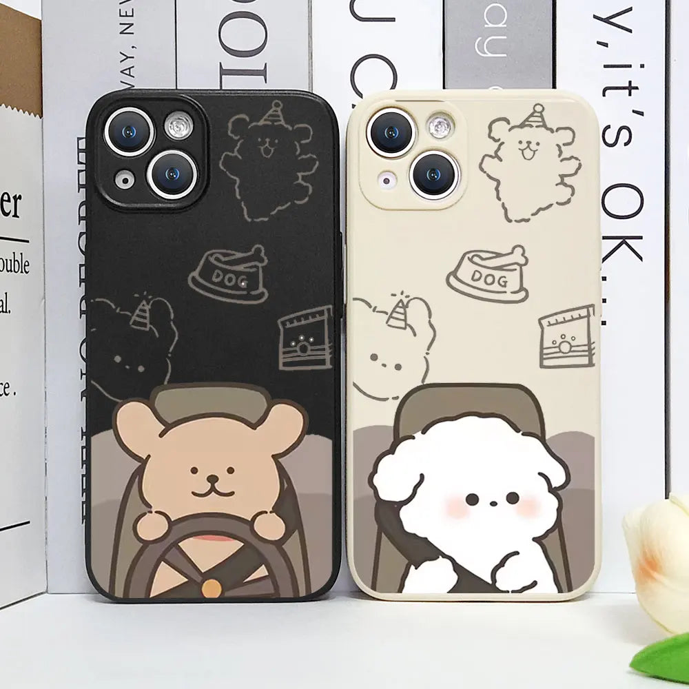 Funny Cartoon Dog Phone Case — Swuffy