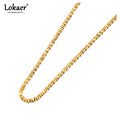 Lokaer Hematite Stone Beads Chain — Swuffy