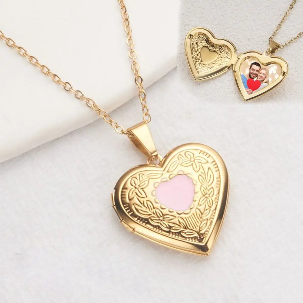 Openable Photo Picture Locket Necklace — Swuffy
