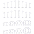 Clear Flexible Piercing Retainers — Swuffy