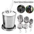 Folding Collapsible Cup Outdoor Travel — Swuffy