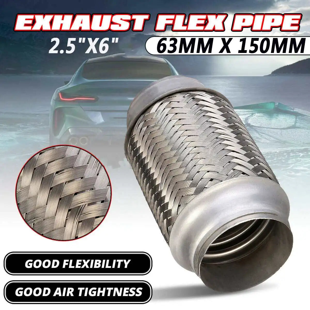 Car Exhaust Tube Telescopic Flexible — Swuffy
