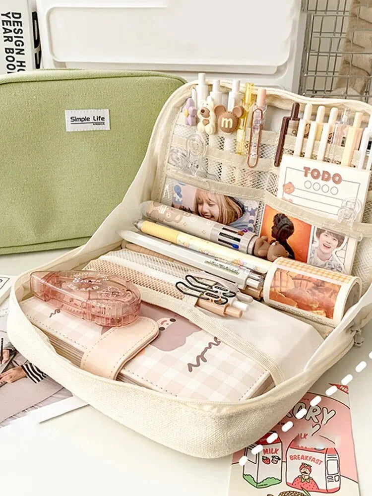 Stationerybag Pencil Case Large Capacity — Swuffy