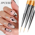 French Stripe Nail Art Liner — Swuffy