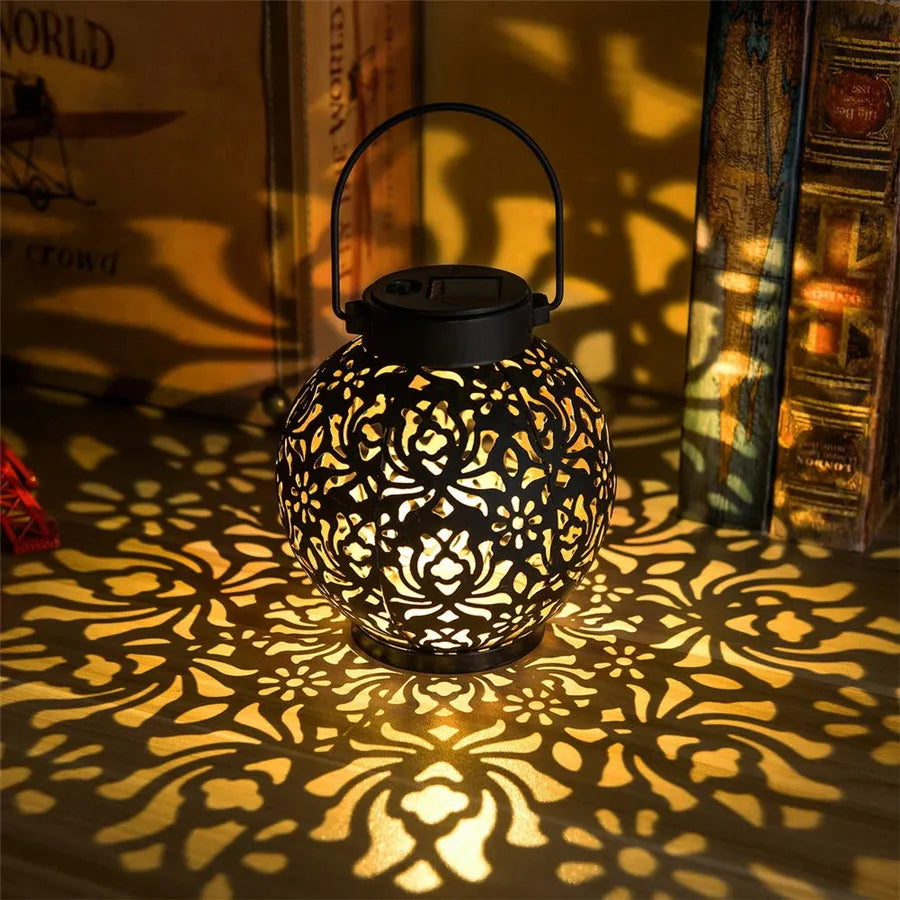 Outdoor Garden Solar Light Iron — Swuffy