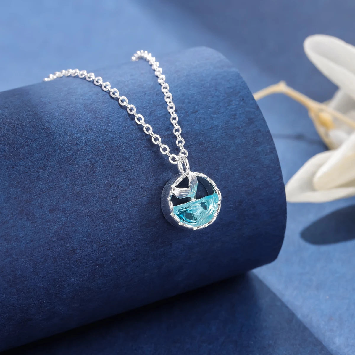 Mermaid Foam Sterling Silver Fish — Swuffy