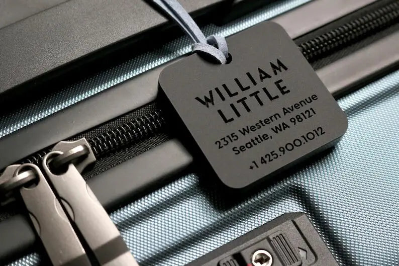 Luggage Tags Personalized Custom Luggage — Swuffy