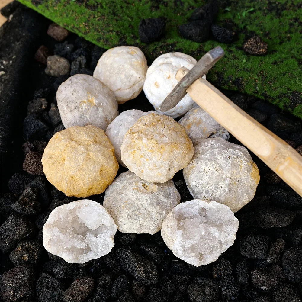 Natural Unopened Agate Geode Raw — Swuffy