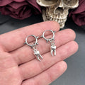 Gothic Tooth Stud Earrings — Swuffy