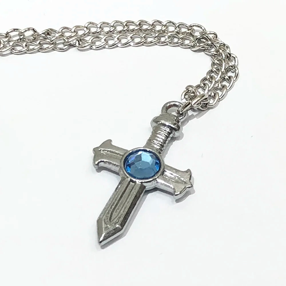 Cartoon Gray Fullbuster Necklace Metal — Swuffy
