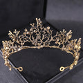 Baroque Crystal Butterfly Crown Tiara — Swuffy