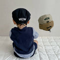 Letter Embroidered Beret Hat Baby — Swuffy