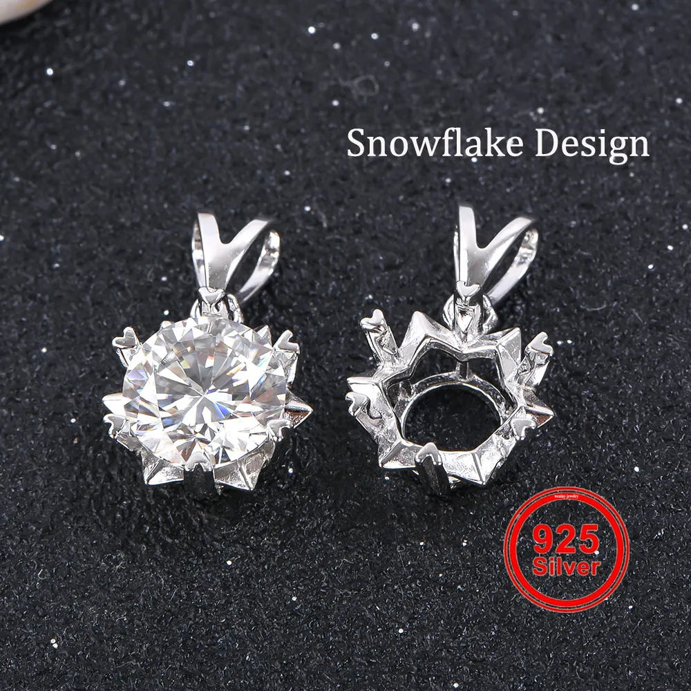 Pendant Setting Sterling Silver Material — Swuffy