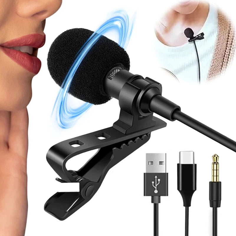 Type Microphone USB Condenser Clip — Swuffy