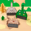 Nuvora Small Broom Dustpan Set Household Tabletop Cleaning — Nuvora