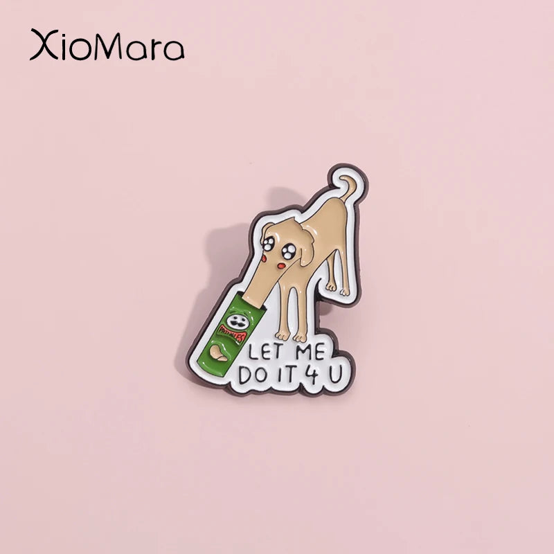 Let Me Do It Enamel — Swuffy