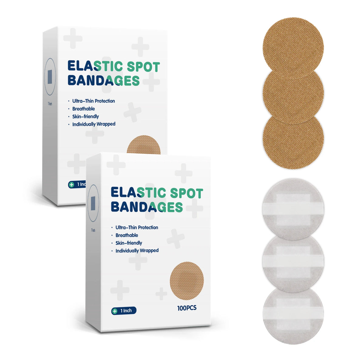 Round Band Aid Vaccine Patches — Swuffy
