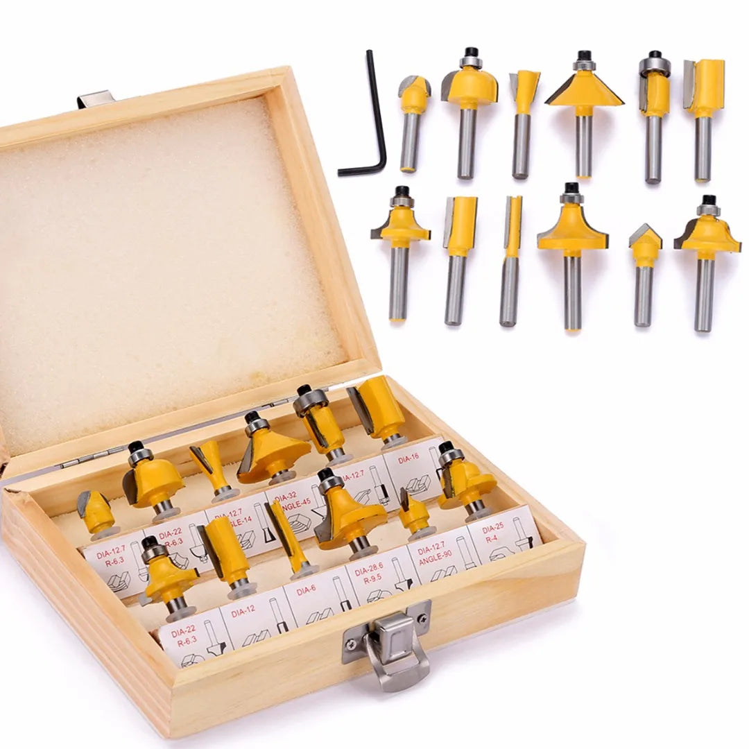Nuvora Milling Cutter Set 8Mm Straight Milling Cutter — Nuvora