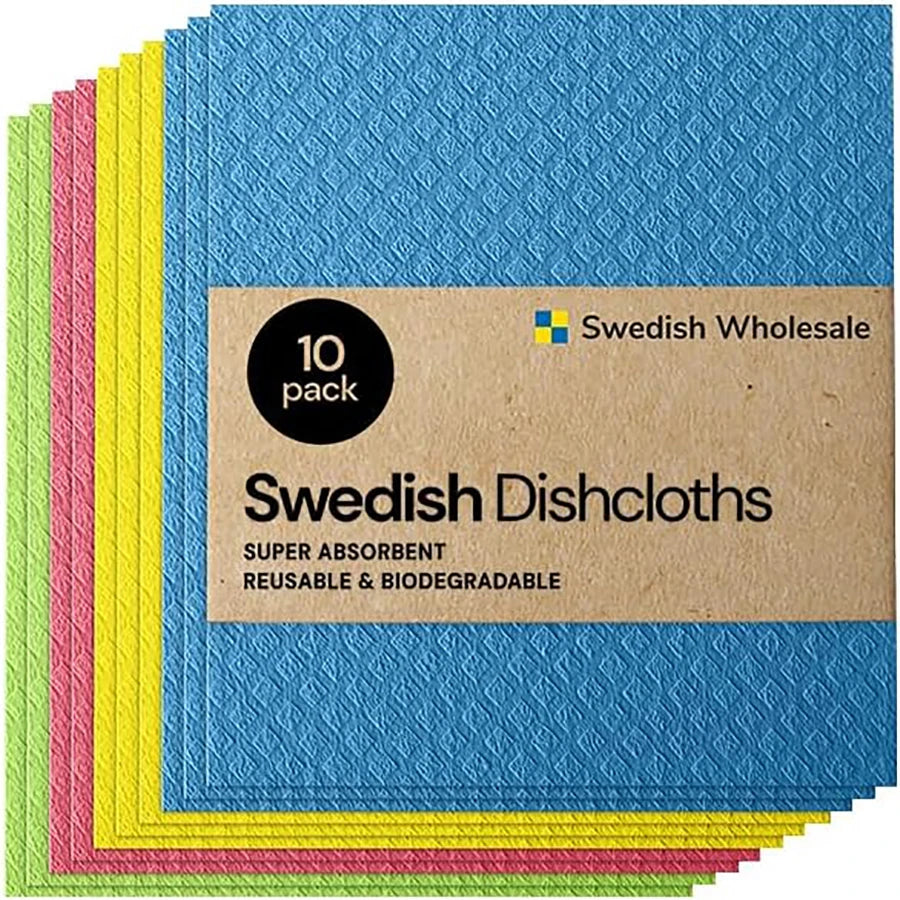Dishcloth Cellulose Sponge Cloths Friendly — Swuffy