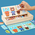 Wooden Dress Up Puzzles Montessori — Swuffy