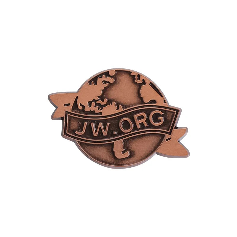 Retro Earth Globe Brooch — Swuffy