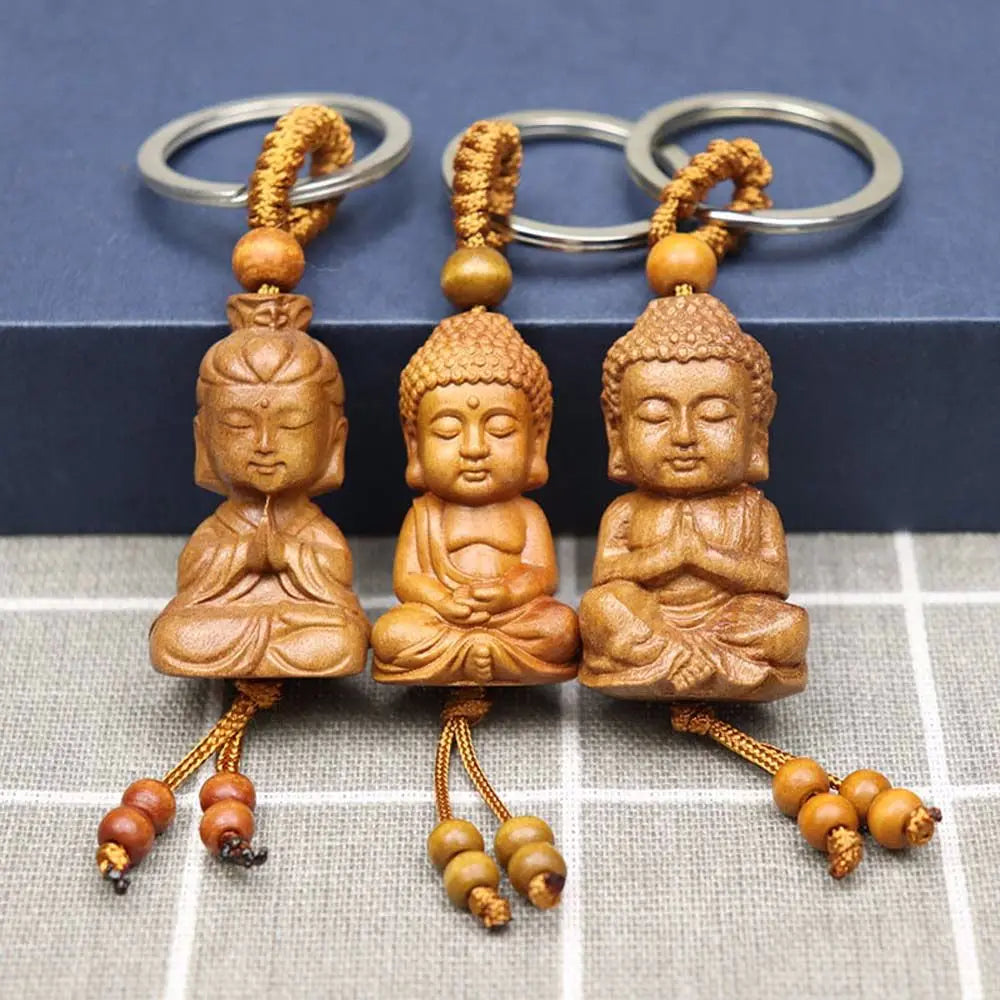 Lifelike Buddha Key Ring Simple — Swuffy