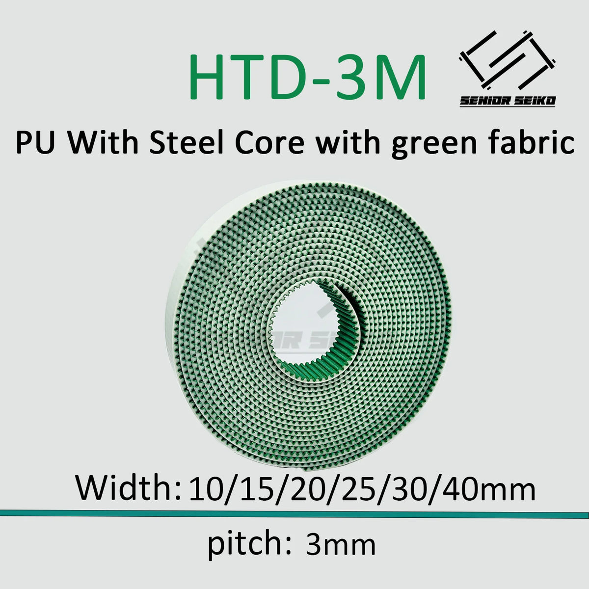 Htd Green Open Timing Belt — Swuffy