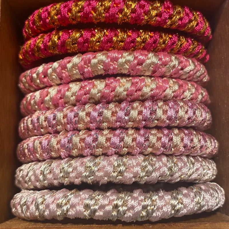 Colored Hair Rubber Bands Bracelet — Swuffy