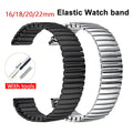Nuvora Stainless Steel Elastic Strap 16Mm 18Mm 20Mm — Nuvora